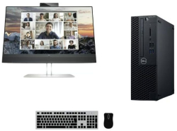 Dell OptiPlex 3070 SFF + HP E24m G4