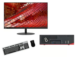Fujitsu Esprimo D538 + Lenovo ThinkVision T27i-10 27"